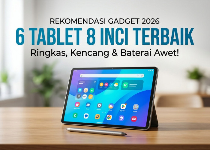 Praktis dan Gampang Digenggam! 6 Pilihan Tablet 8 Inci Terbaik Mulai dari Kelas Entry hingga Gaming Gahar