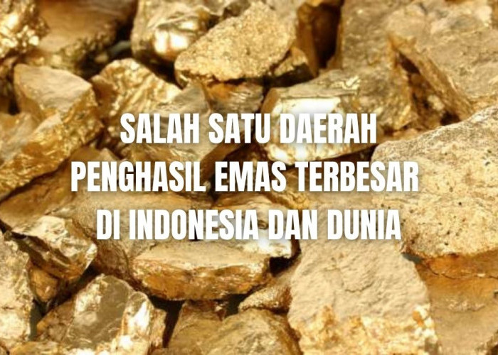 Bukan Kalimantan, Daerah di Indonesia Ini Miliki Tambang Emas Terbesar di Dunia, Ada yang Tau?