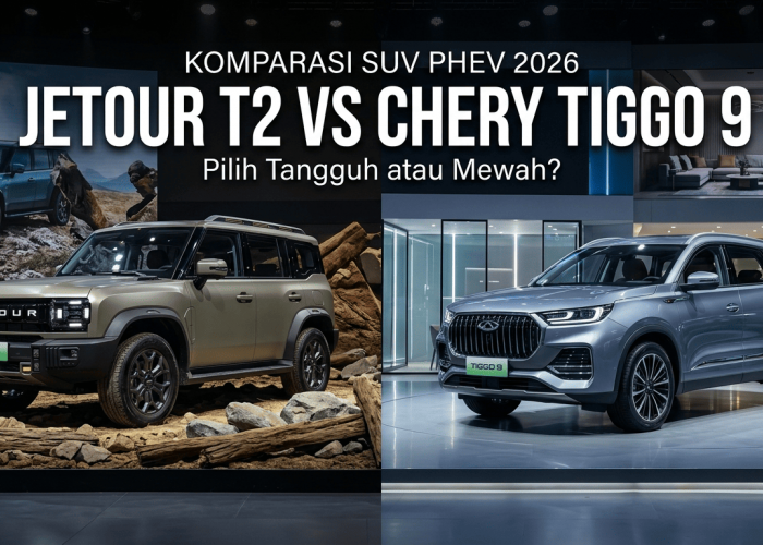 Duel SUV Hybrid PHEV: Pilih Ketangguhan Jetour T2 i-DM atau Kemewahan Chery Tiggo 9 CSH?