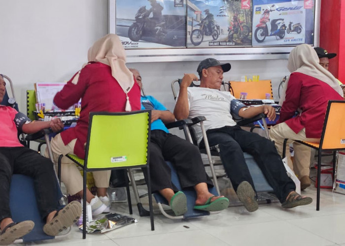 Tak Sekadar Rayakan Ulang Tahun, Astra Motor Sumsel Wujudkan Kepedulian Melalui Donor Darah