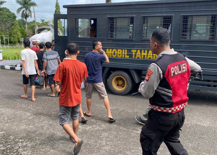 Kawal Ketat! 15 Tahanan Polres Ogan Ilir Dipindahkan ke Lapas Tanjung Raja, Ada Apa?