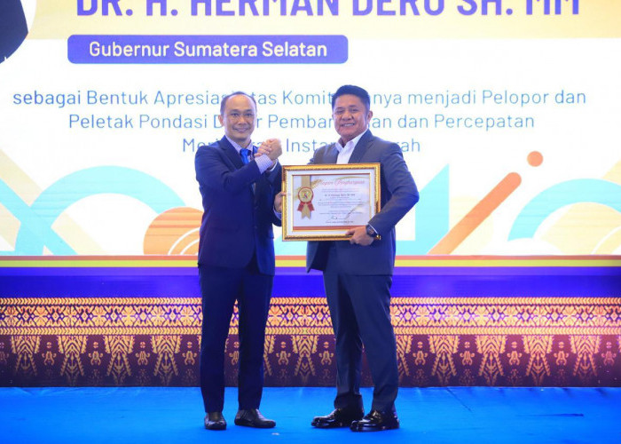Penghargaan BKN untuk Herman Deru Teguhkan Sinergi Pembangunan Meritokrasi Regional