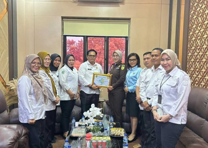 Sukses Kelola Anggaran Negara, Dinkes Prabumulih Beri Penghargaan Khusus untuk Kejari Prabumulih, Apa Itu?