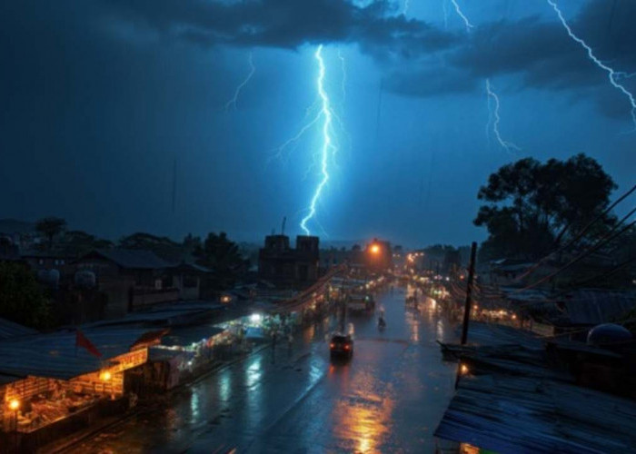 Waspada! Musi Rawas Bakal Diguyur Hujan Petir, Pagar Alam Udara Kabur Hari Ini