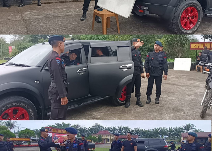 Siapkan Pengamanan VIP dan VVIP, Ini yang Dilakukan Personel Satbrimob Polda Sumsel Batalyon B Pelopor 