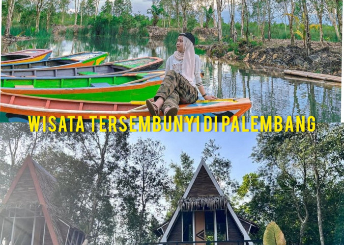 Wisata Tersembunyi di Palembang, Hanya 26 Menit Dari Pusat Kota, Bayar Rp5.000 Naik Perahu Sepuasnya