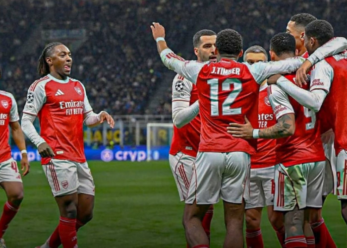 Inter 1-3 Arsenal: Kemenangan Telak di San Siro Memastikan Tempat di Babak 16 Besar