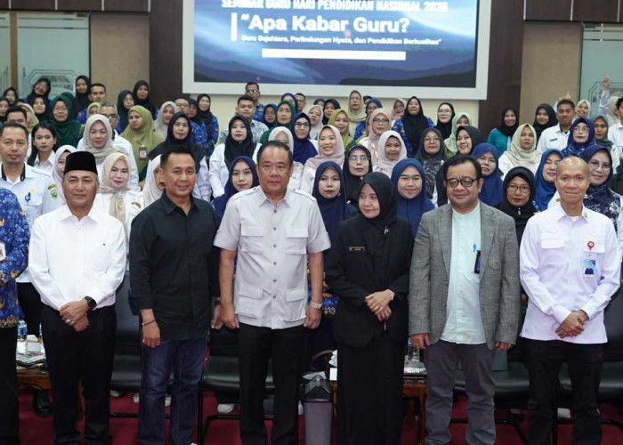 Sentil Kecerdasan Buatan, Wagub Cik Ujang Tegaskan AI Tak Bakal Bisa Gantikan Empati dan Karakter Guru