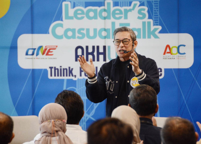 Hadirkan Motivator Kenamaan James Gwee, Pertamina Drilling Gelar Leader Casual Talk