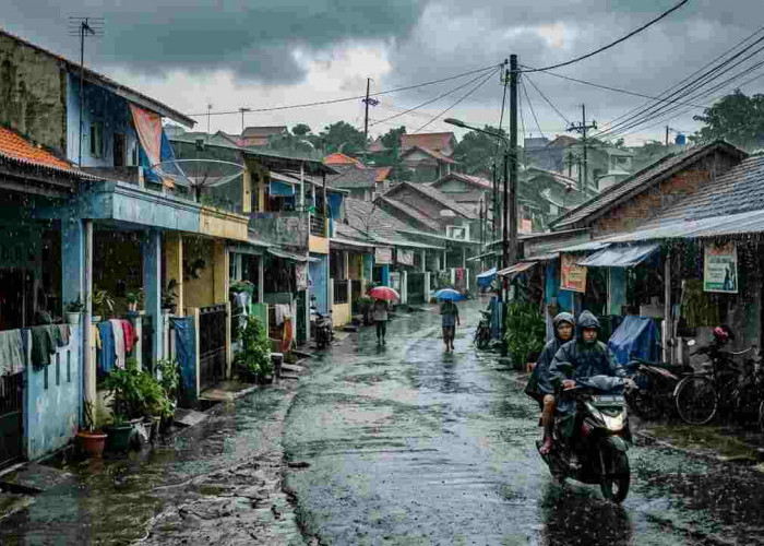 Prakiraan Cuaca Sumsel Hari Ini: Palembang Berawan, Pagar Alam Waspada Hujan Petir