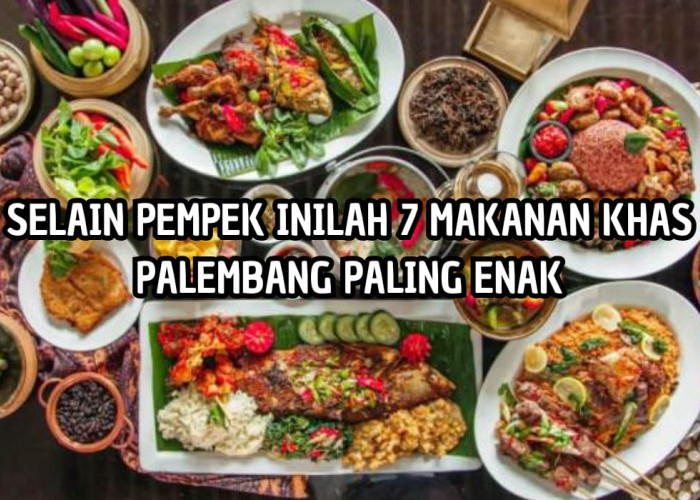 Selain Pempek Inilah 7 Makanan khas Palembang Paling Enak, Ada Kudapan Istimewa Masa Kesultanan, Wajib Coba! 