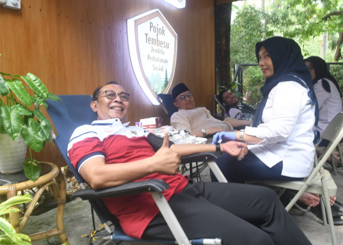 Rayakan HUT ke-81 RI, LKNU Sumsel dan Pojok Tembesu Gelar Donor Darah dan Cek Kesehatan Gratis di Palembang