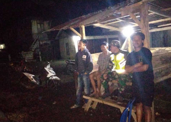 Jelang Lebaran 1447 H, Babinsa Koramil Muara Pinang Perketat Patroli Mitigasi di Empat Lawang