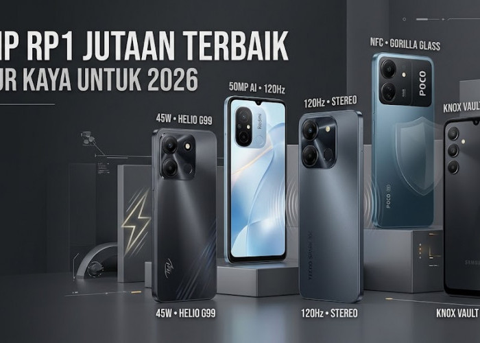 Murah Tapi Gak Murahan! Ini 5 Pilihan Smartphone Rp1 Jutaan Terbaik untuk Kerja & Kuliah