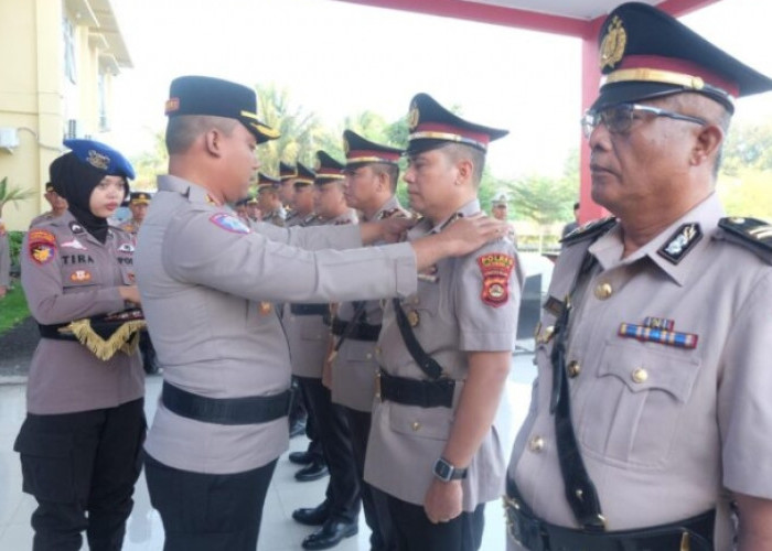Kapolres OKI Roling Jabatan 6 Kapolsek