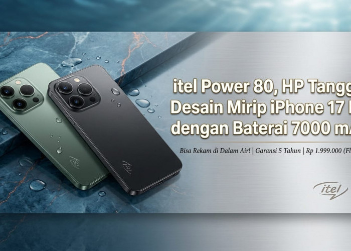 Pilihan HP 2 Jutaan Terbaik 2026: itel Power 80 dengan Fitur Kamera Bawah Air