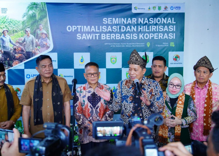 Menkop Ferry Juliantono: Muba Pelaku Sejarah Role Model Hilirisasi Sawit Berbasis Koperasi