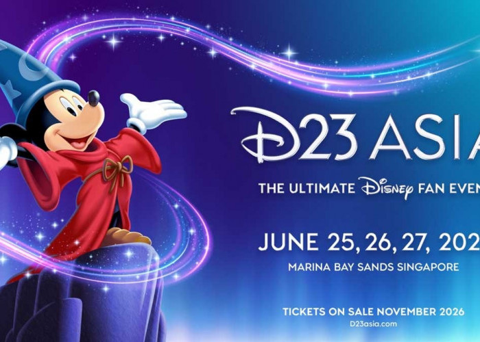 Pertama di Asia! Event Disney D23 Bakal Digelar di Marina Bay Sands Singapura Juni 2027
