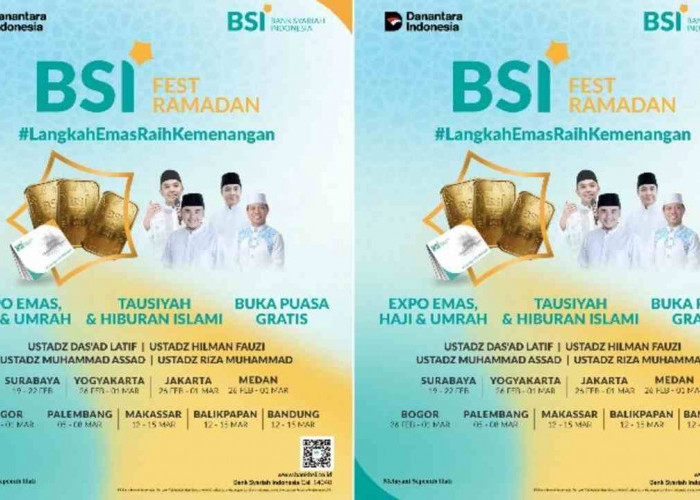 Digelar di 9 Kota Besar, BSI Fest Ramadan 2026 Tawarkan Diskon Paket Umrah Hingga Rp 4 juta