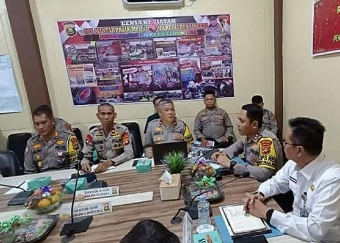 Asisten II Hadiri Rapat Koordinasi Persiapan Pelaksanaan Operasi Lilin Musi 2024 di Polres Lubuk Linggau