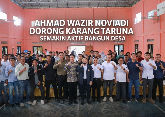 Bukan Kaleng-Kaleng! Ahmad Wazir Noviadi Gebrak Pemulutan Barat, Dorong Karang Taruna Jadi Motor Ekonomi Desa
