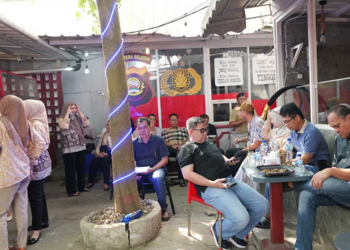 Pertama di Indonesia! Polda Sumsel Resmikan 'Kafe Buruh Presisi', Ruang Dialog Nyaman untuk Pekerja