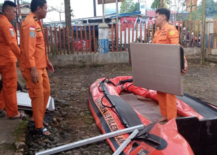 Pria Ini Hilang di Sungai Enim, Basarnas Kerahkan Tim Rescue