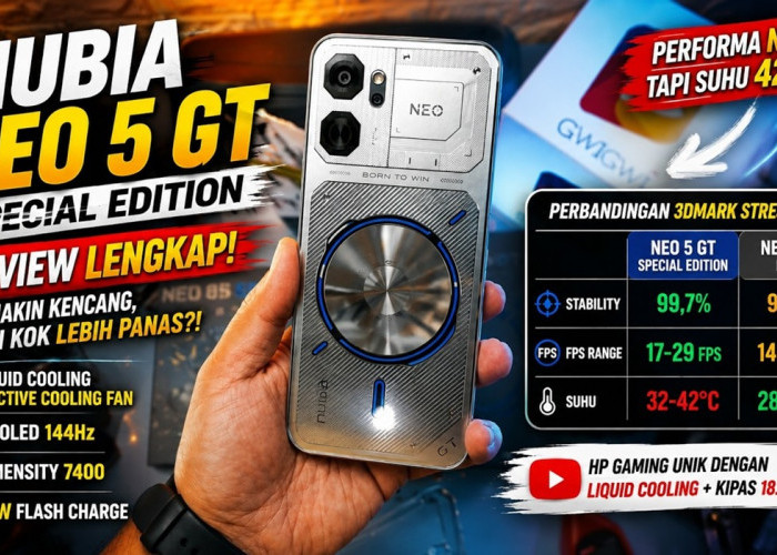 Nubia Neo 5 GT Special Edition Review: HP Gaming 6 Jutaan dengan Fitur Shoulder Trigger!