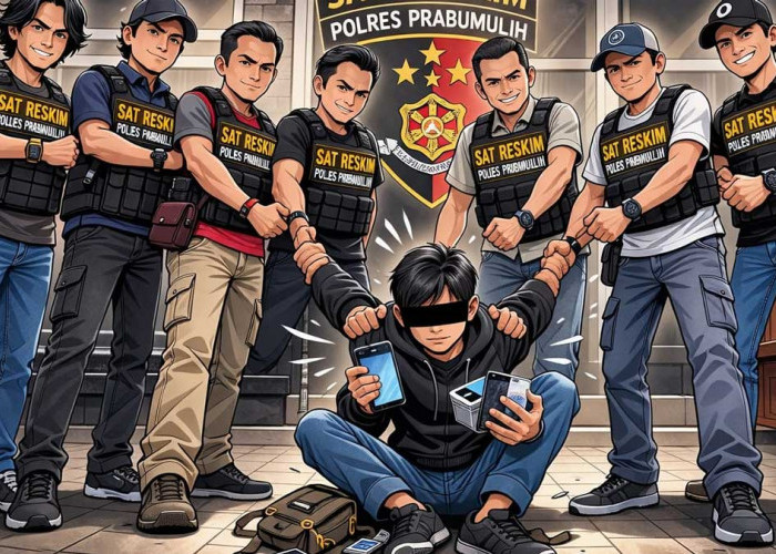 Waspada Modus Ganjal Jendela! Polres Prabumulih Ungkap Kasus Curat dalam Operasi Pekat Musi