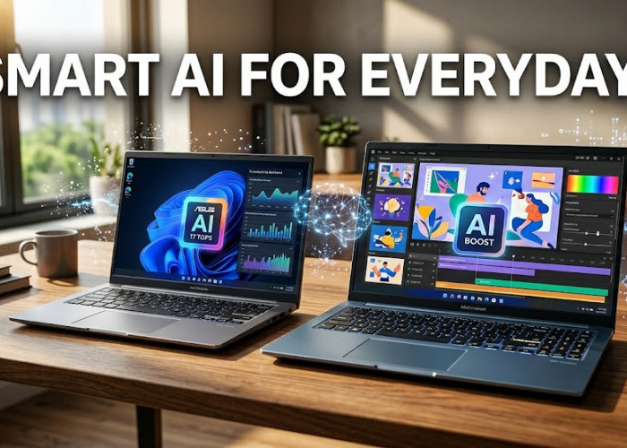 Bukan Laptop Mahal, Tapi Punya Fitur AI Cerdas! Simak Keunggulan ASUS Vivobook X1404MA