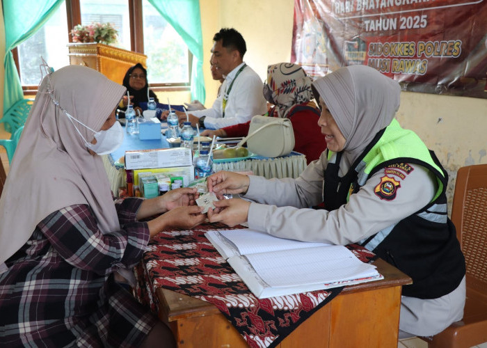 Polres Musi Rawas Gelar Pengobatan Gratis di Panti Jompo