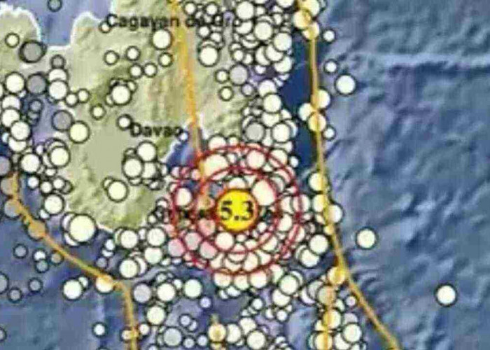 Update BMKG, Gempa Magnitudo 5.3 Guncang Melonguane Sulut, Terjadi pada Kedalaman 64 Km