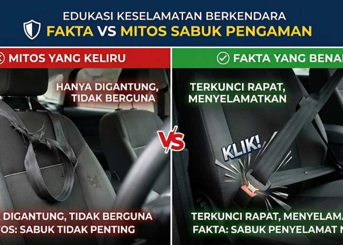 Mitos Salah Kaprah! 3 Mitos Safety Belt yang Justru Berbahaya Bagi Keselamatan Anda di Jalan