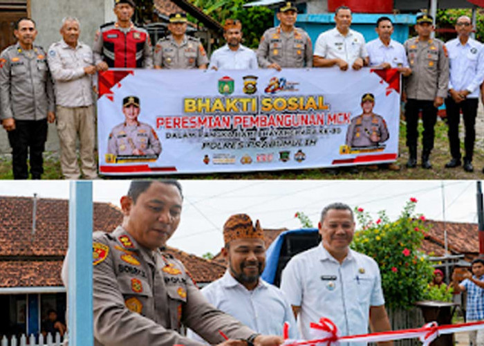 Diserbu Ratusan Warga Desa Pangkul, Kades Bung Jack Berterima Kasih Atas Aksi Sosial Polres Prabumulih