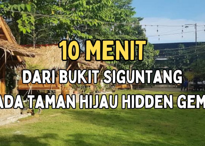 10 Menit dari Bukit Siguntang Palembang, Ada Taman Hidden Gem yang Cocok buat Self Healing