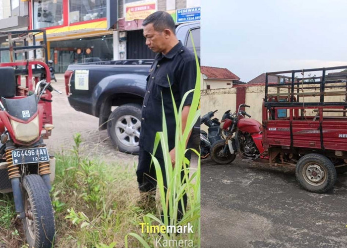 Kendaraan Misterius 2 Minggu Parkir Depan Ruko, Siapakah Pemiliknya? ini Penjelasan Kapolsek Kemuning