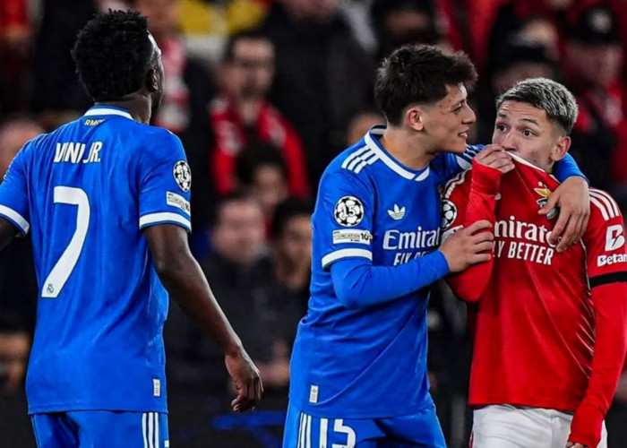 Tindakan Rasis Pemain Benfica Kacaukan Kemenangan Real Madrid 