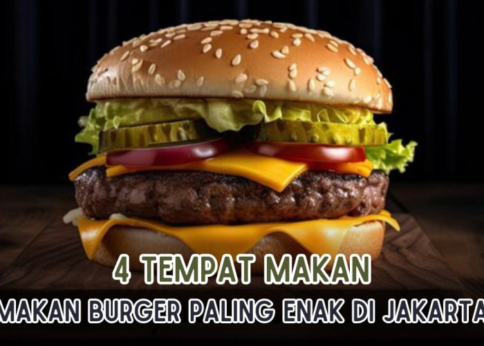 4 Tempat Makan Burger Paling Enak di Jakarta, Rotinya Lembut Daging Juicy, Dijamin Buat Kamu Balik Lagi!