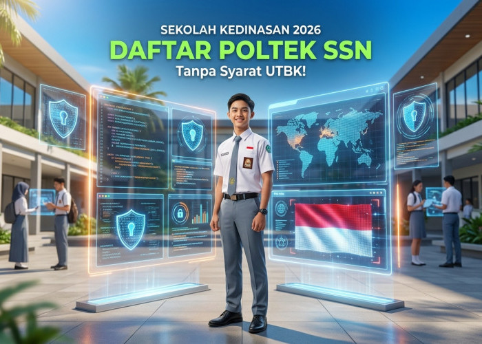 Cara Daftar Poltek SSN 2026, Sekolah Kedinasan Bidang Siber dan Sandi Negara!