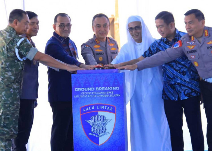 Sekda Edward Candra Pastikan Pemprov Sumsel Dukung Penuh Modernisasi Layanan Ditlantas Polda