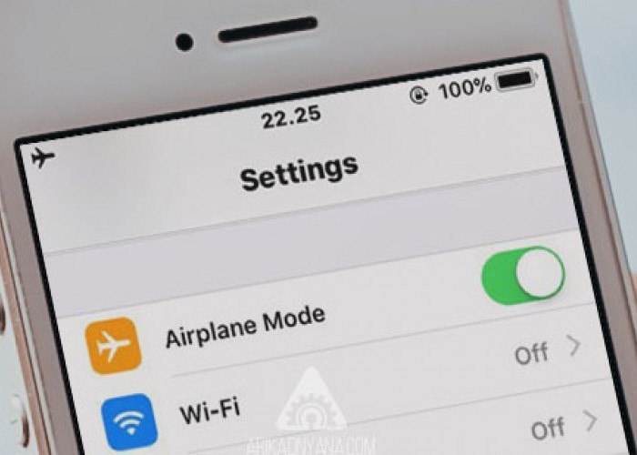 TERUNGKAP! Rupanya Ini Fungsi Mode Pesawat di HP, Tidak Hanya Berguna Untuk Penerbangan