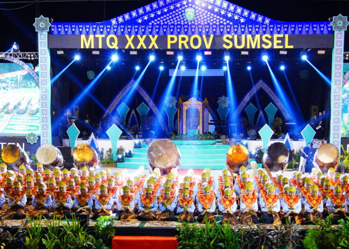 Pembukaan MTQ ke-30 Tingkat Provinsi Berlangsung Spektakuler, Pj Gubernur Sumatera Selatan Bilang Begini