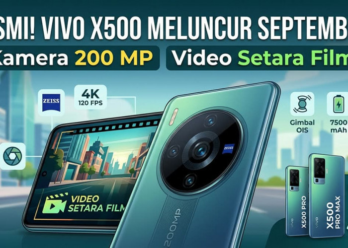 Tanpa Lewati Seri X400, Vivo X500 Series Hadir Bawa Spesifikasi Dewa Setara Kamera Sineas