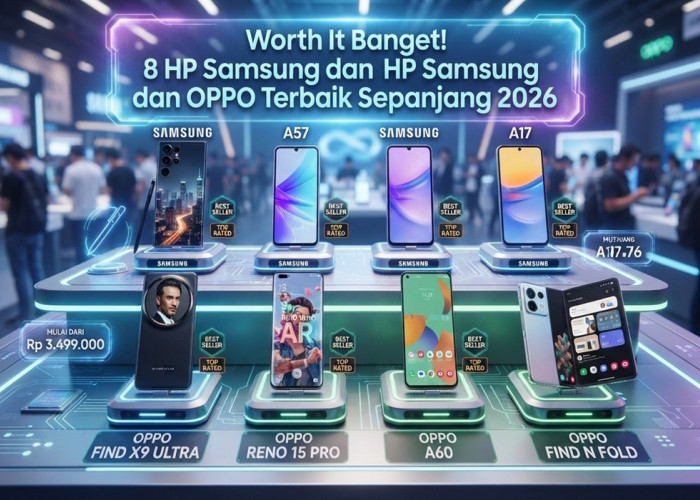 Worth It Banget! 8 HP Samsung dan OPPO Terbaik Sepanjang 2026
