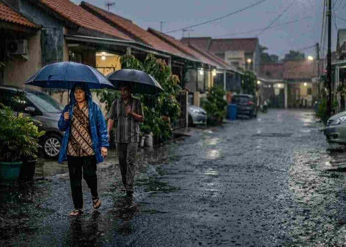 8 Daerah Sumsel Diprediksi Hujan Hari Ini, Palembang Masih Diselimuti Udara Kabur