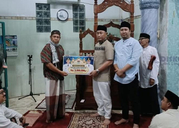 Wali Kota Lubuk Linggau H  Rachmat Hidayat Gelar Safari Ramadan di Masjid At-Taqwa