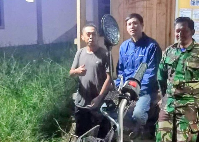 Sengaja Sisir Pemukiman Penduduk Pagaralam, Sertu Andriansyah Beri Sinyal Waspada Tindak Kejahatan 