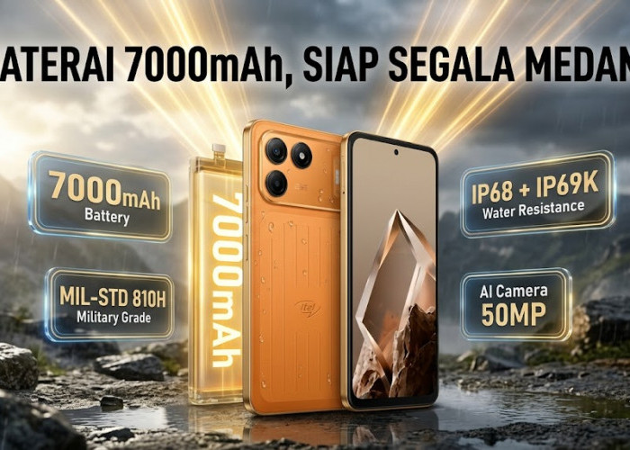 Bisa Telepon Tanpa Sinyal Seluler hingga Standar IP69K, Intip Kecanggihan Itel Power 80 Terbaru