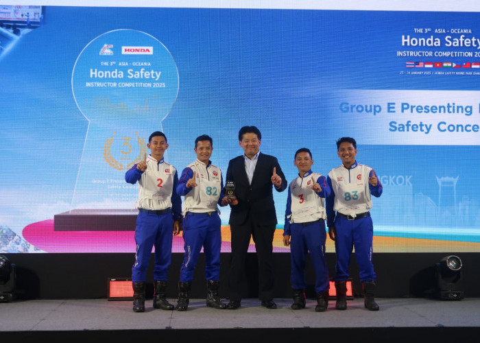 Lagi, Edukasi Safety Riding Astra Honda Raih Prestasi di Level Asia-Oceania