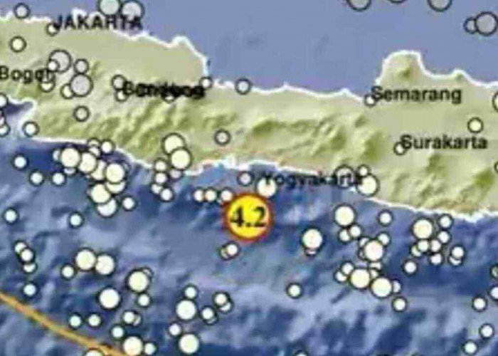 Gempa Magnitudo 4,2 Pagi Ini Guncang Cilacap pada Kedalaman 10 Km, Tak Berpotensi Tsunami